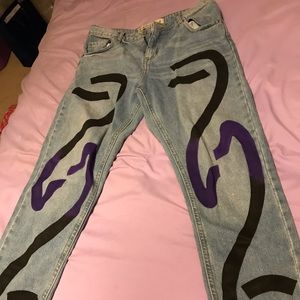Custom made jeans